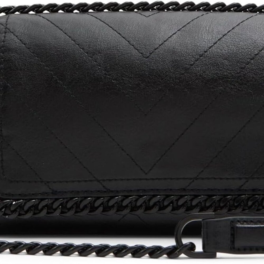 Women's Kayleyyx Cross Body Bag Open Black Compact Synthetic Accessories